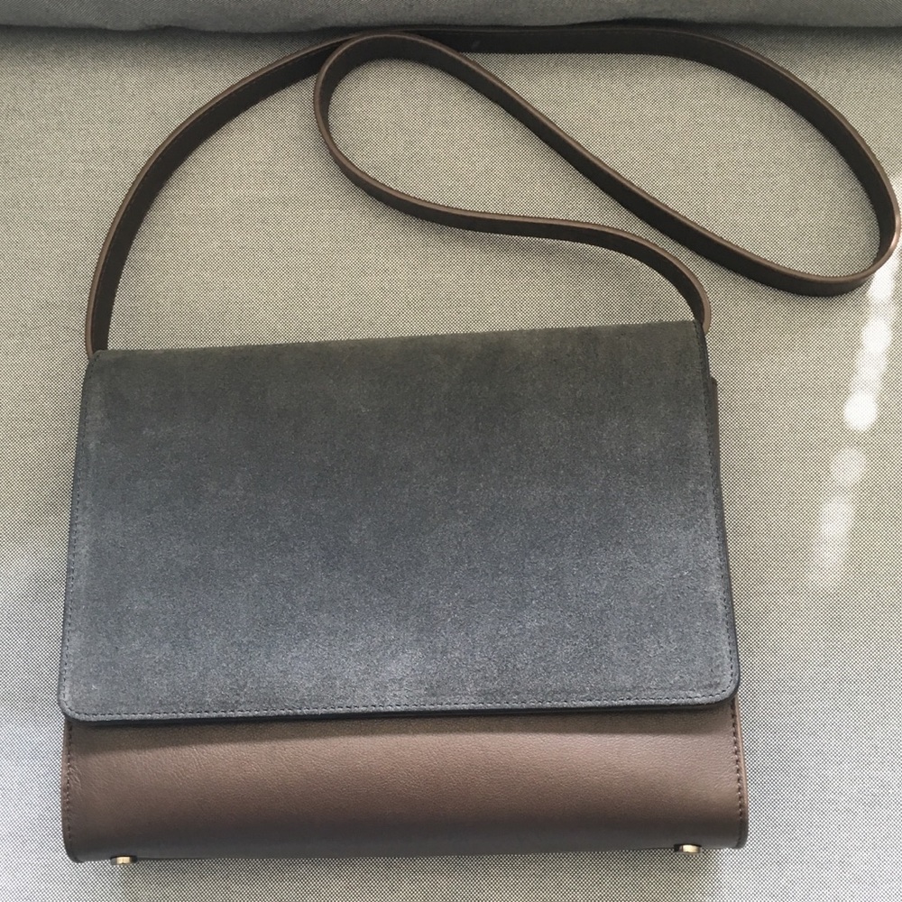 Everlane Petra Crossbody bag brown/gray